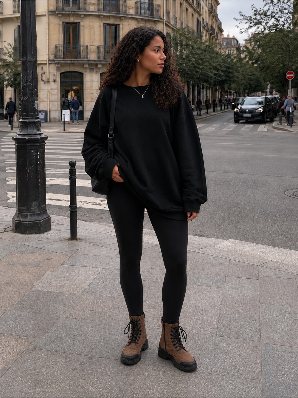 Aquatalia Evvie Suede Combat Boots.